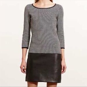 Lauren Ralph Lauren Houndstooth Drop Waist Dress